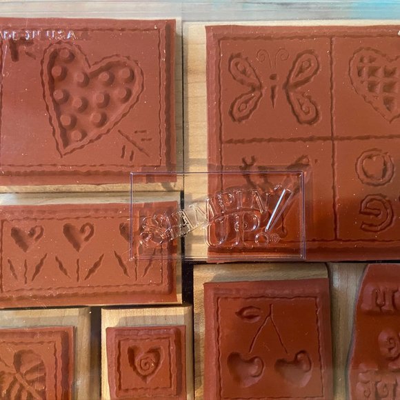 Stampin' Up! Heart Blocks Set Stampin Up - Picture 2 of 3
